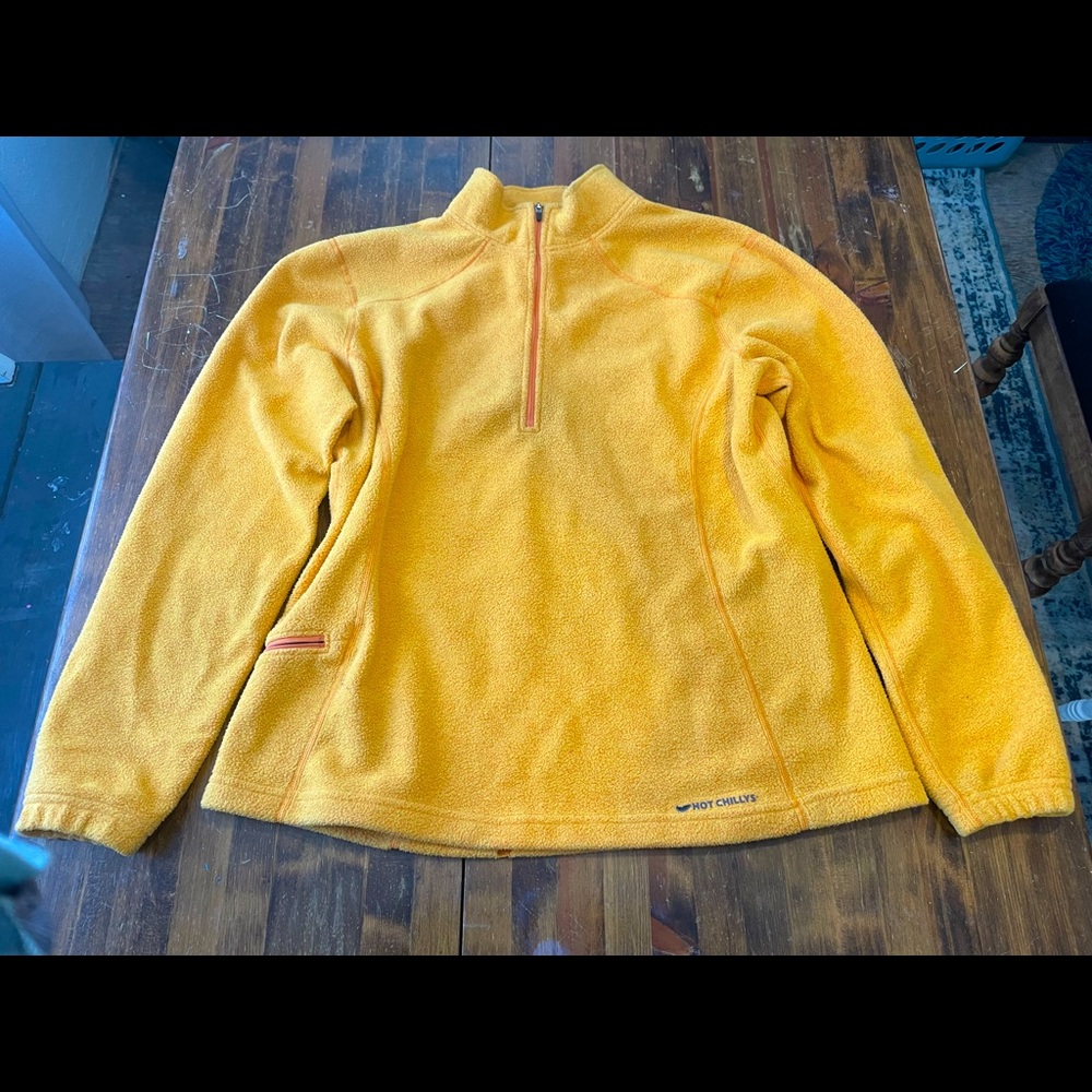 Hot Chillys fleece pullover Womens XL vintage